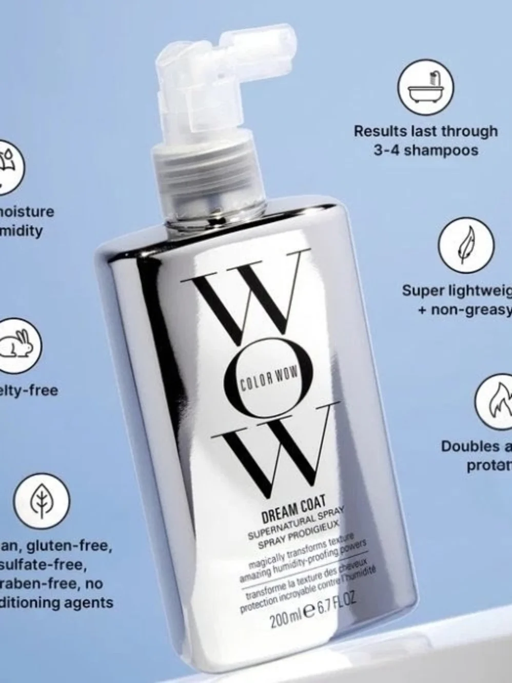 Color Wow Dream Coat Supernatural Spray (6.7 fl oz / 200 ml) Brand New